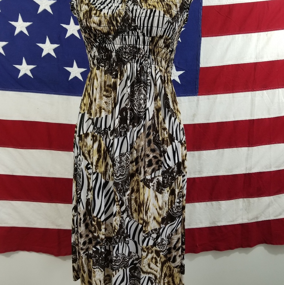 Animal Print Zebra Tiger Cheetah Paisley L/XL